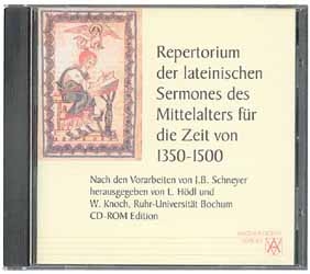 Repertorium der lateinischen Sermones des Mittelalters. F&uuml;r die Zeit von 1150-1350 - Johannes B Schneyer