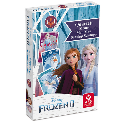 Disney Die Eisk&ouml;nigin 2 - Quartett 4 in 1