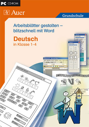 Arbeitsbl&auml;tter mit Word gestalten - Deutsch - Auer Verlag