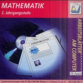 Arbeitsbl&auml;tter am Computer - Arbeitsblattsammlungen auf CD-ROM f&uuml;r die Grundschule / Mathematik 2. Jahrgangsstufe