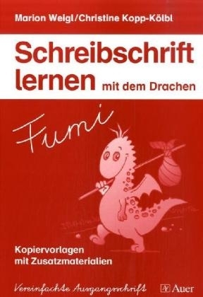 Schreibschrift lernen mit dem Drachen Fumi