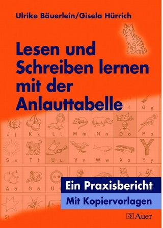Lesen und Schreiben lernen mit der Anlauttabelle