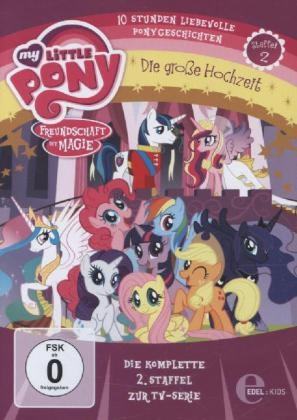 My Little Pony - Die gro&szlig;e Hochzeit, 4 DVDs