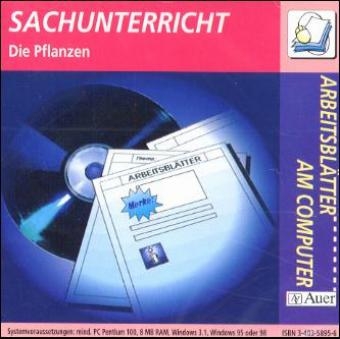 Arbeitsbl&auml;tter am Computer - Arbeitsblattsammlungen auf CD-ROM f&uuml;r die Grundschule / Sachunterricht - Die Pflanzen