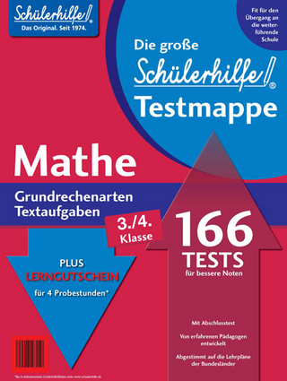 Testmappe Mathe Grundrechenarten/Textaufgaben (Kl. 3.-4.)