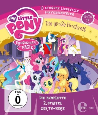 My Little Pony - Die gro&szlig;e Hochzeit, 3 Blu-rays