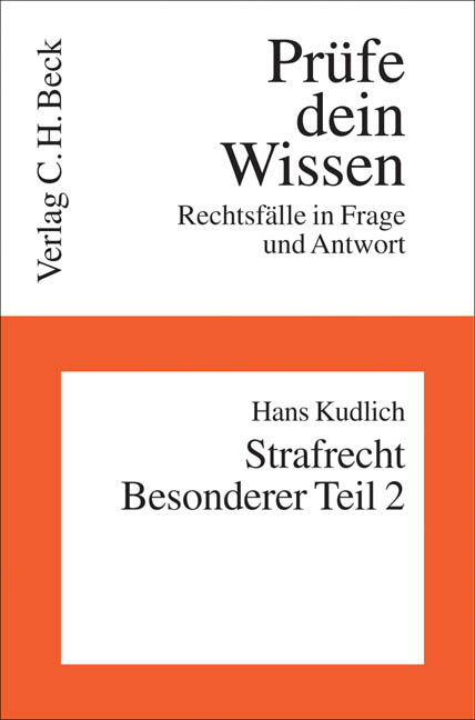 Strafrecht Besonderer Teil II - Hans Kudlich