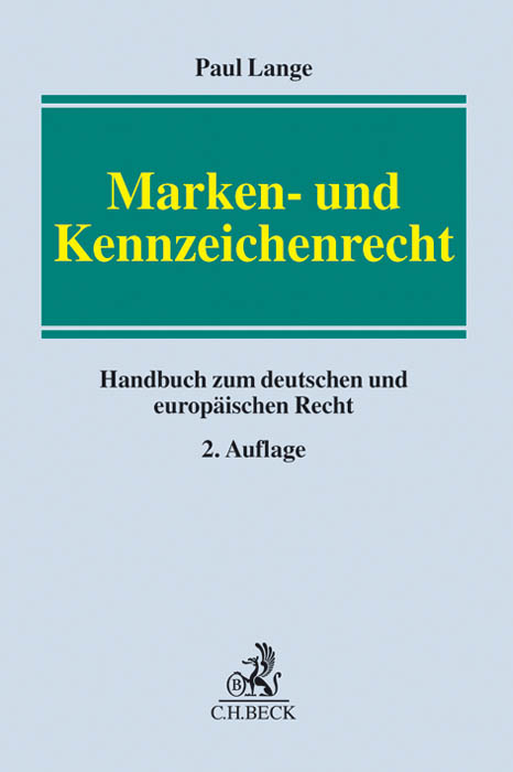 Marken- und Kennzeichenrecht - Paul Lange