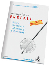 Vorsorge für den Erbfall