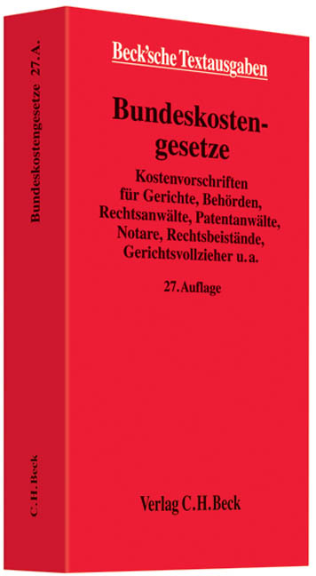 Bundeskostengesetze