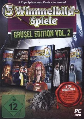 5 Wimmelbild Spiele, Grusel-Edition 2, DVD-ROM