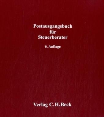 Postausgangsbuch f&uuml;r Steuerberater