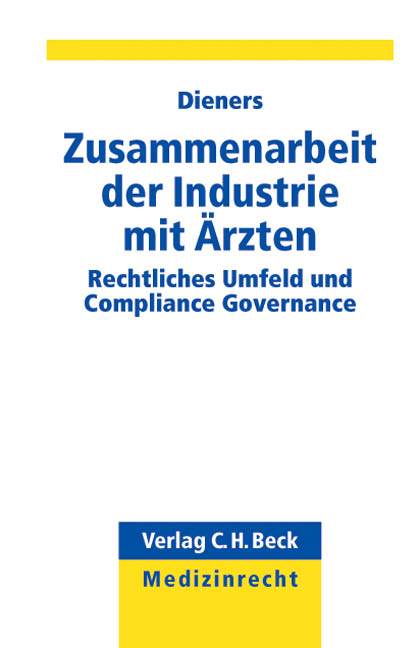 Zusammenarbeit der Industrie mit &Auml;rzten - 