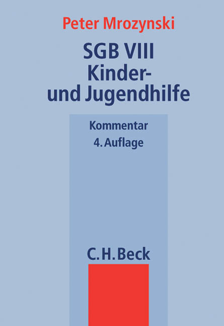 SGB VIII Kinder- und Jugendhilfe - Peter Mrozynski