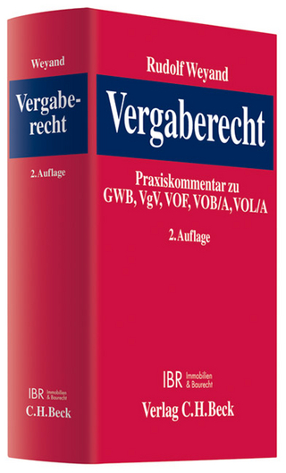 Praxiskommentar Vergaberecht