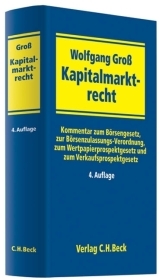 Kapitalmarktrecht - Wolfgang Gro&szlig;