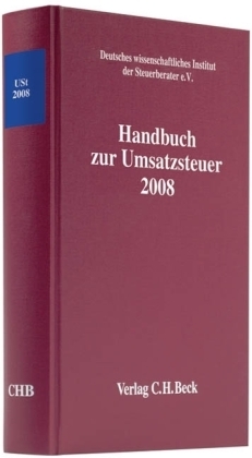 Handbuch zur Umsatzsteuer 2008