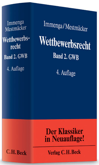Wettbewerbsrecht Gesamtwerk. In 2 Bänden / Wettbewerbsrecht  Band 1: EG/Teil 2