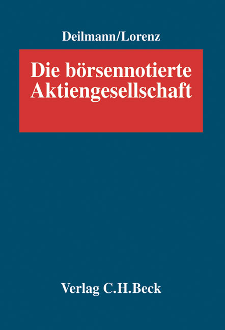 Die b&ouml;rsennotierte Aktiengesellschaft - 