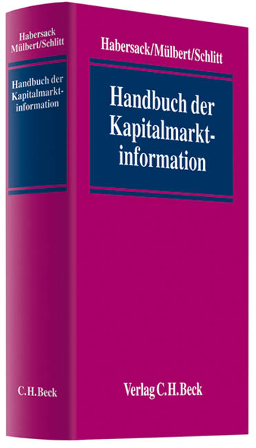 Handbuch der Kapitalmarktinformation - 