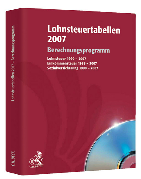 Lohnsteuertabellen 2007 CD-ROM