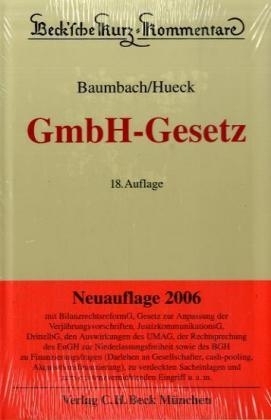 GmbH-Gesetz - 