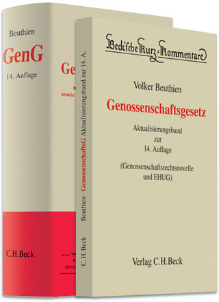 Genossenschaftsgesetz + Aktualisierungsband