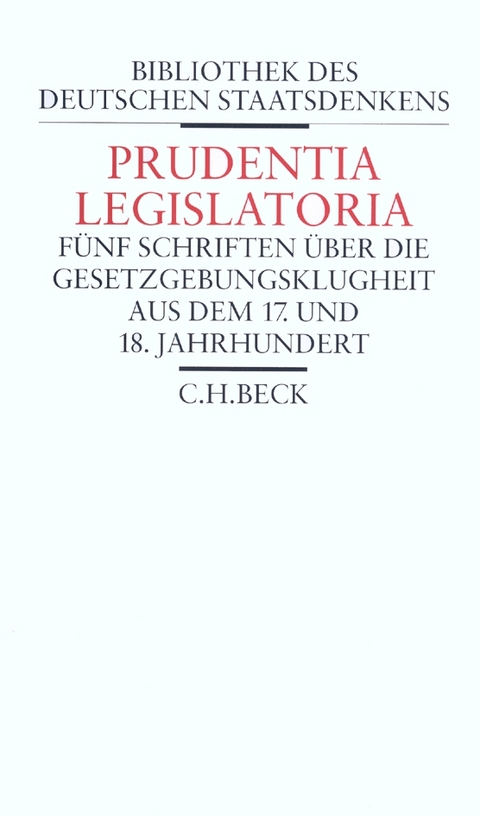 Prudentia Legislatoria - 