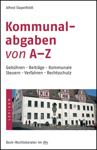 Kommunalabgaben von A - Z