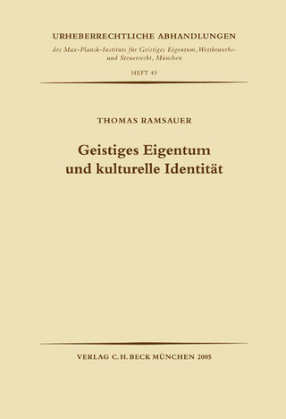 Geistiges Eigentum und kulturelle Identität