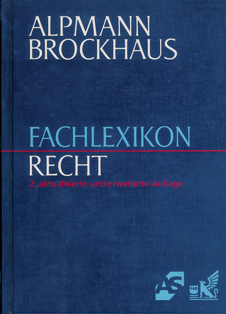 Fachlexikon Recht