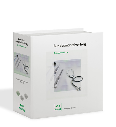 Bundesmantelvertrag - &Auml;rzte/Zahn&auml;rzte - 
