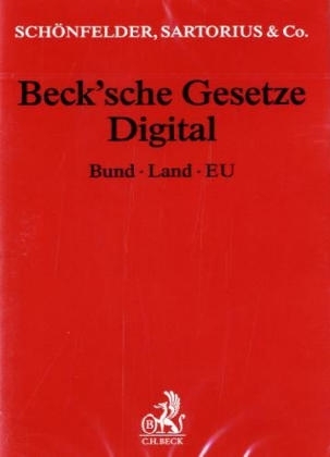 Beck'sche Gesetze Digital CD
