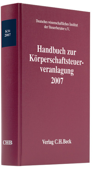 Handbuch zur Körperschaftsteuerveranlagung 2007