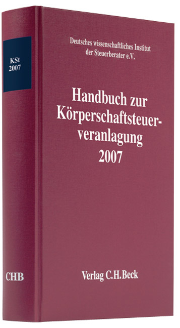 Handbuch zur K&ouml;rperschaftsteuerveranlagung 2007 - 