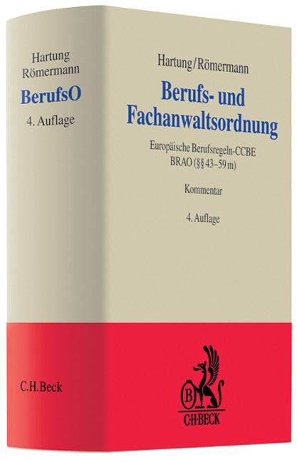 Berufs- und Fachanwaltsordnung - 