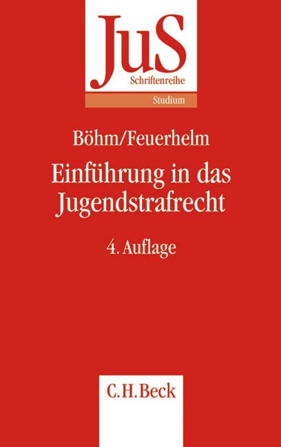 Einf&uuml;hrung in das Jugendstrafrecht