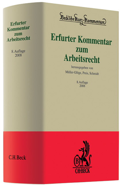 Erfurter Kommentar zum Arbeitsrecht - 