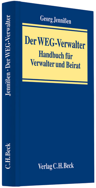 Der WEG-Verwalter - Georg Jenni&szlig;en
