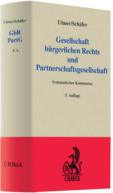 Gesellschaft b&uuml;rgerlichen Rechts und Partnerschaftsgesellschaft - Peter Ulmer, Carsten Sch&auml;fer