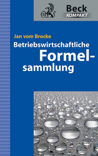 Betriebswirtschaftliche Formelsammlung
