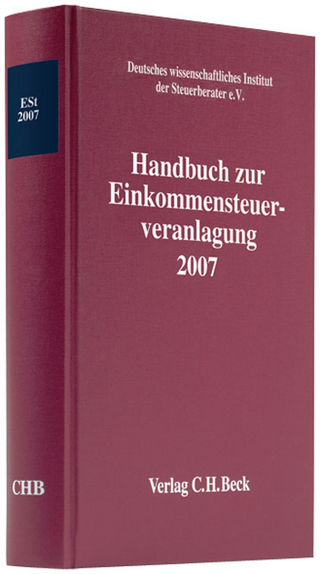 Handbuch zur Einkommensteuerveranlagung 2007