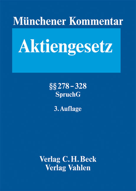 M&uuml;nchener Kommentar zum Aktiengesetz Band 5 - 