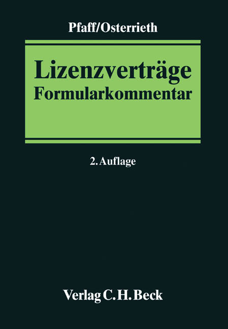 Lizenzverträge - 