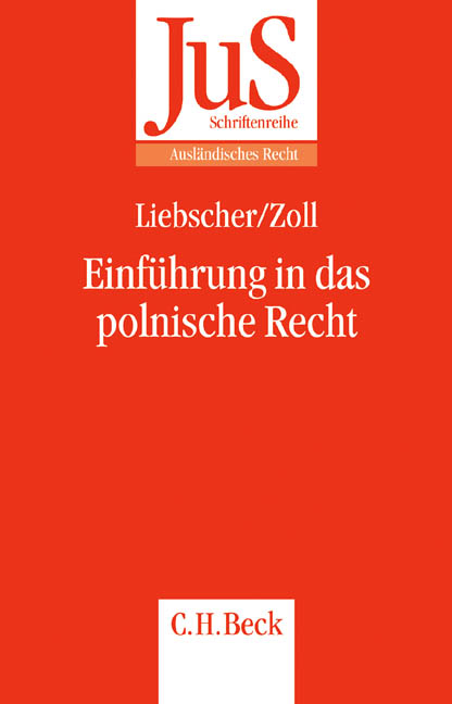 Einf&uuml;hrung in das polnische Recht - 