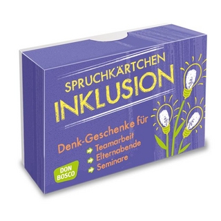 Spruchkärtchen Inklusion