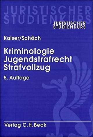 Kriminologie, Jugendstrafrecht, Strafvollzug