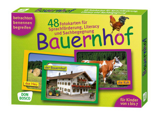 Bauernhof. 48 Fotokarten für Sprachförderung, Literacy und Sachbegegnung
