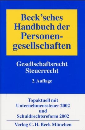 Beck'sches Handbuch der Personengesellschaften - 