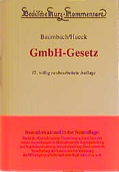 GmbH-Gesetz - Adolf Baumbach, Alfred Hueck